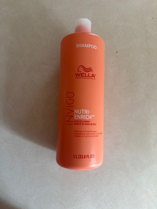 Wella Other - Wella Orange Nourishing Shampoo Bottle